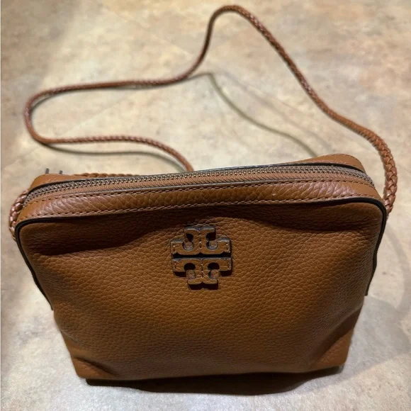 Tory Burch Tan Leather Crossbody Bag - Picture 2 of 6